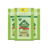 【3袋】N1 天然绿茶无尘豆腐猫砂 2mm颗粒